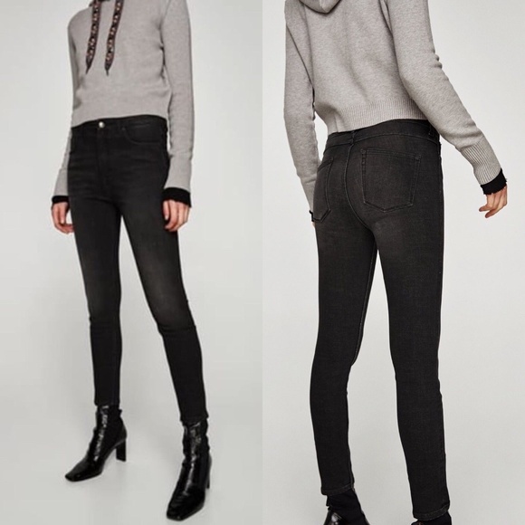 zara stretch skinny jeans